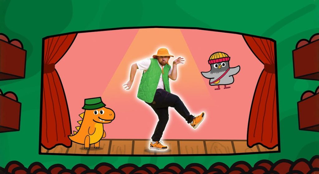 GRRR… ik ben een boze dino in Tiel