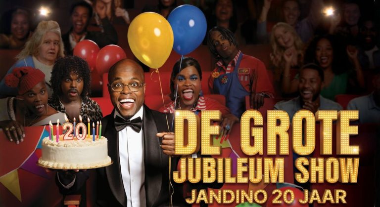 De grote jubileumshow – Jandino 20 jaar — muziek in Tiel