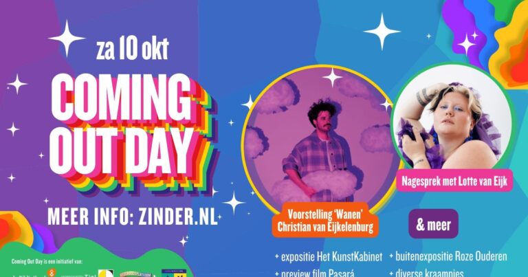 Coming Out Day: Christian van Eijkelenburg met een nagesprek o.l.v. Lotte van Eijk — theater in Tiel