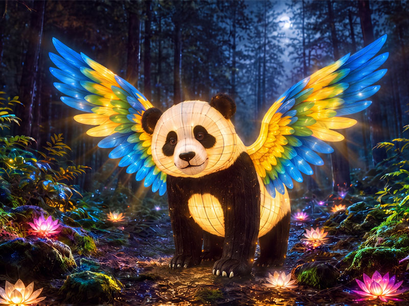 Light Nights in Ouwehands Dierenpark in Tiel